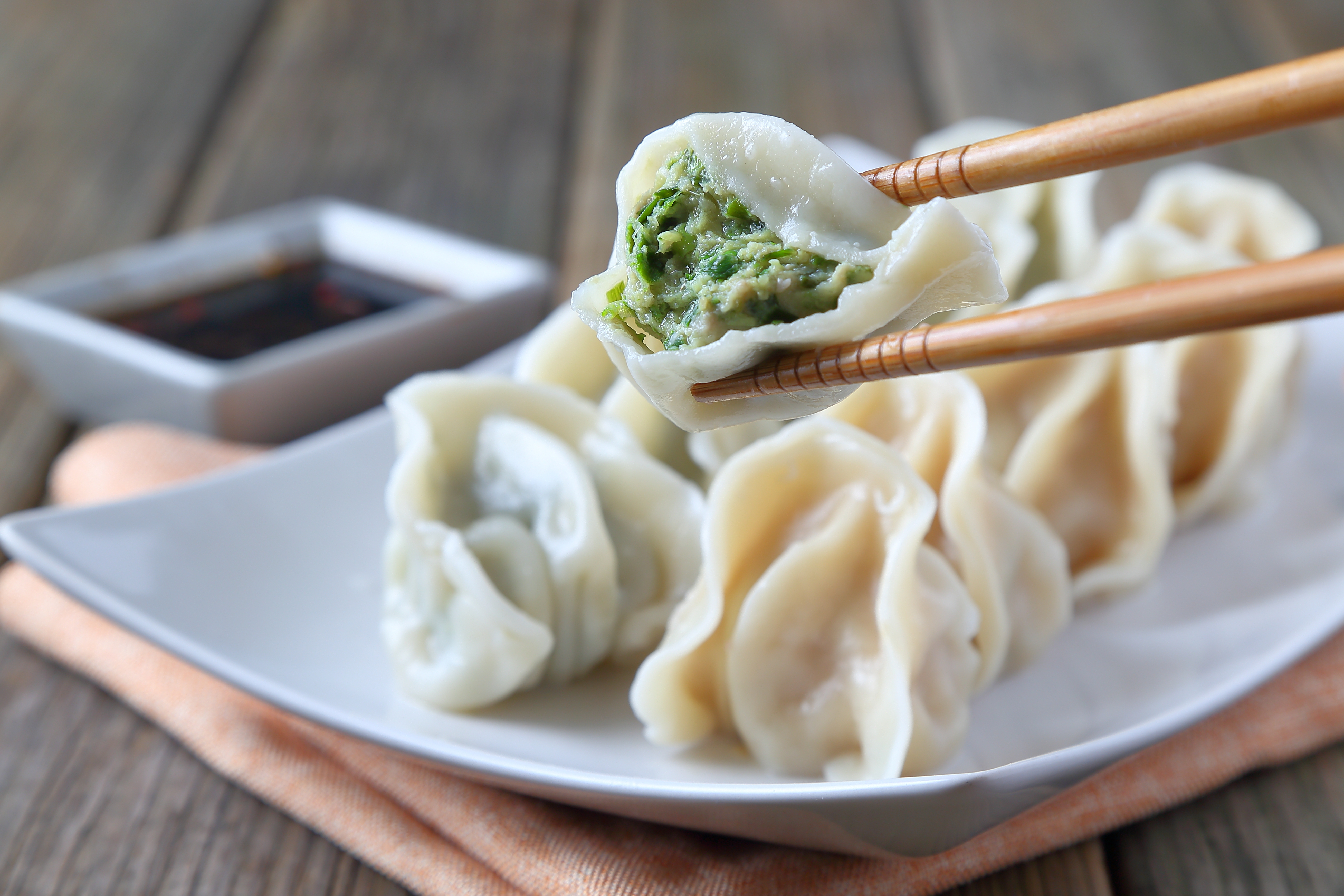 Arranged Food and Objects