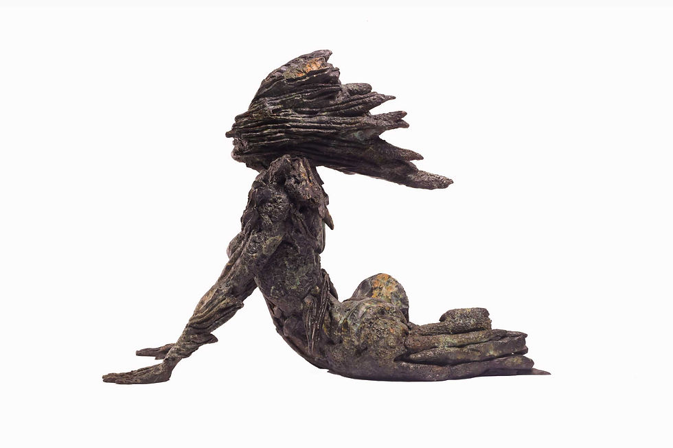 "Fan Coral Woman"
