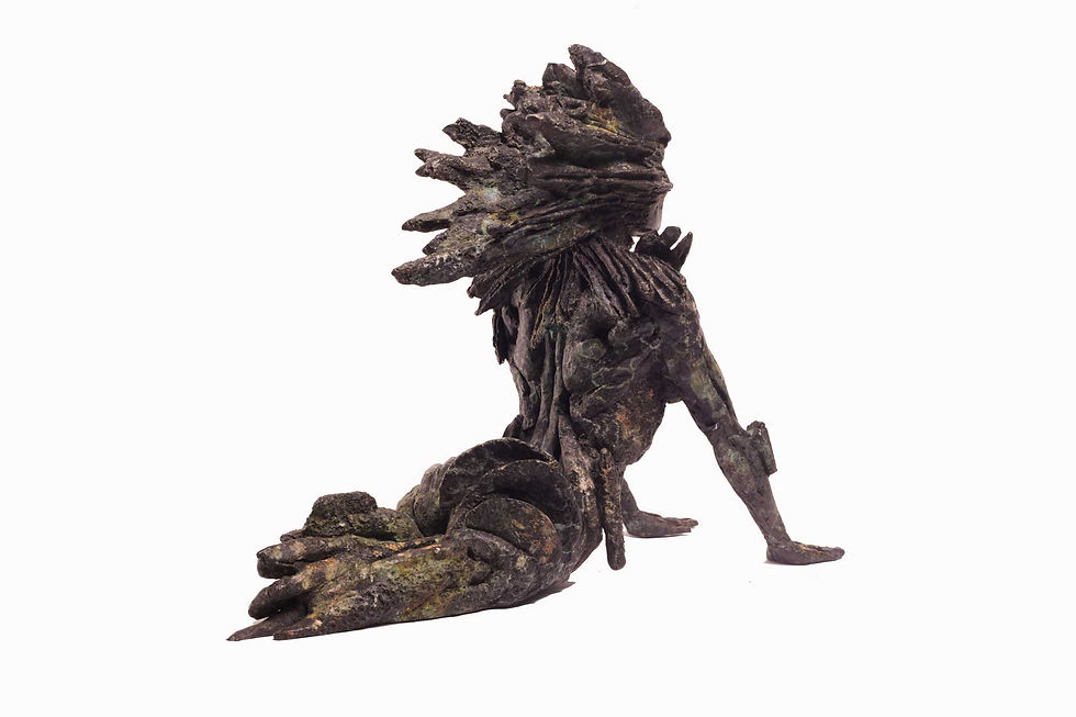 "Fan Coral Woman"