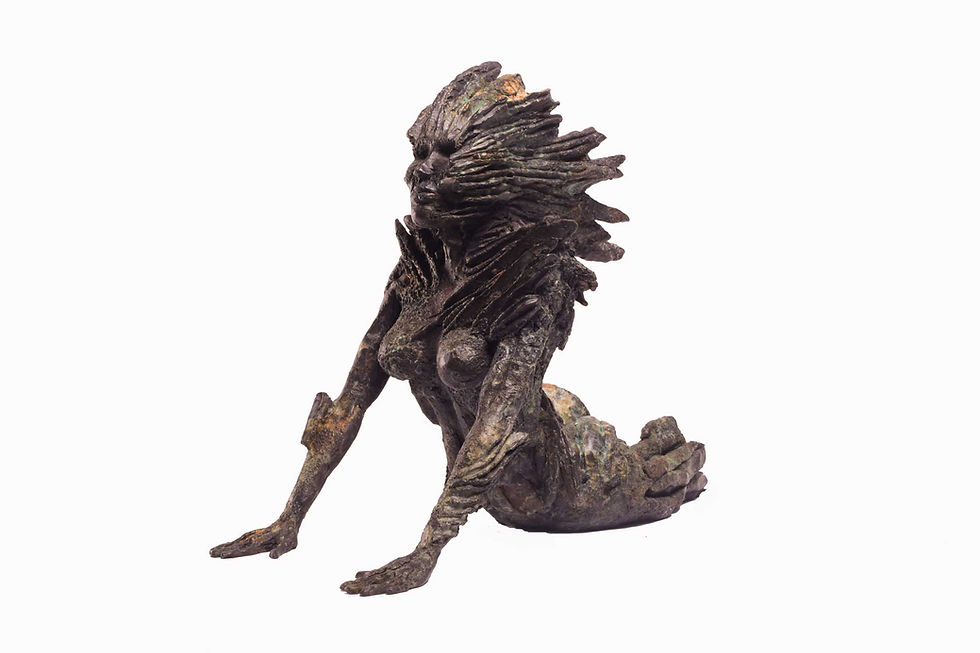 "Fan Coral Woman"