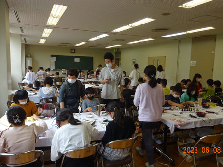 6月8日(木)北名古屋市立白木小学校、砂時計教室を実施しました。