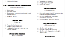 Ultimate Dance Planning Guide
