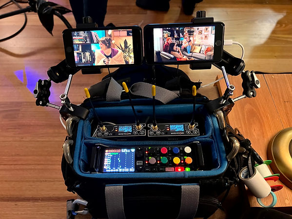 Orca OR-28 Zoom F8N Pro Wisycom MCR54 iPhone video monitors