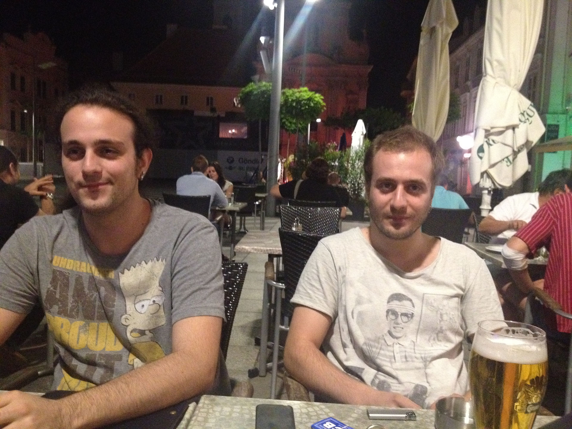 Ahmet Bahadir Gokce & his friend