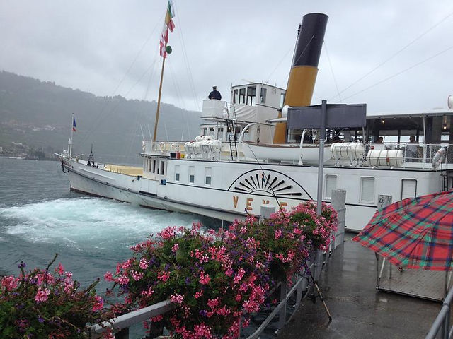 Paddle steamer Vevey