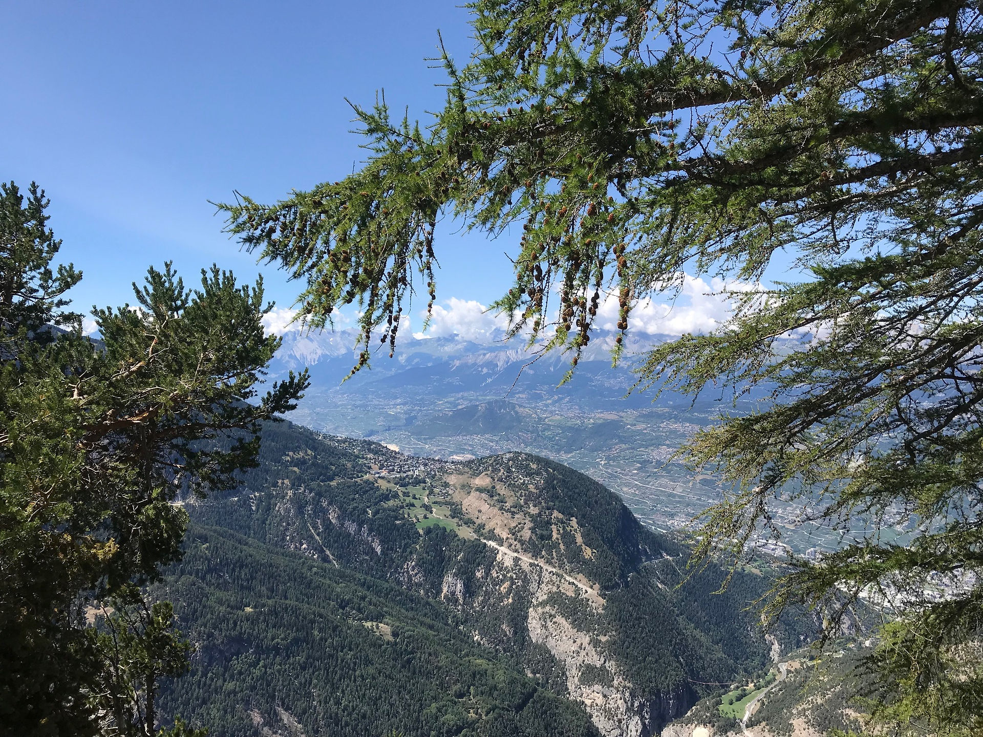 view from Chandolin