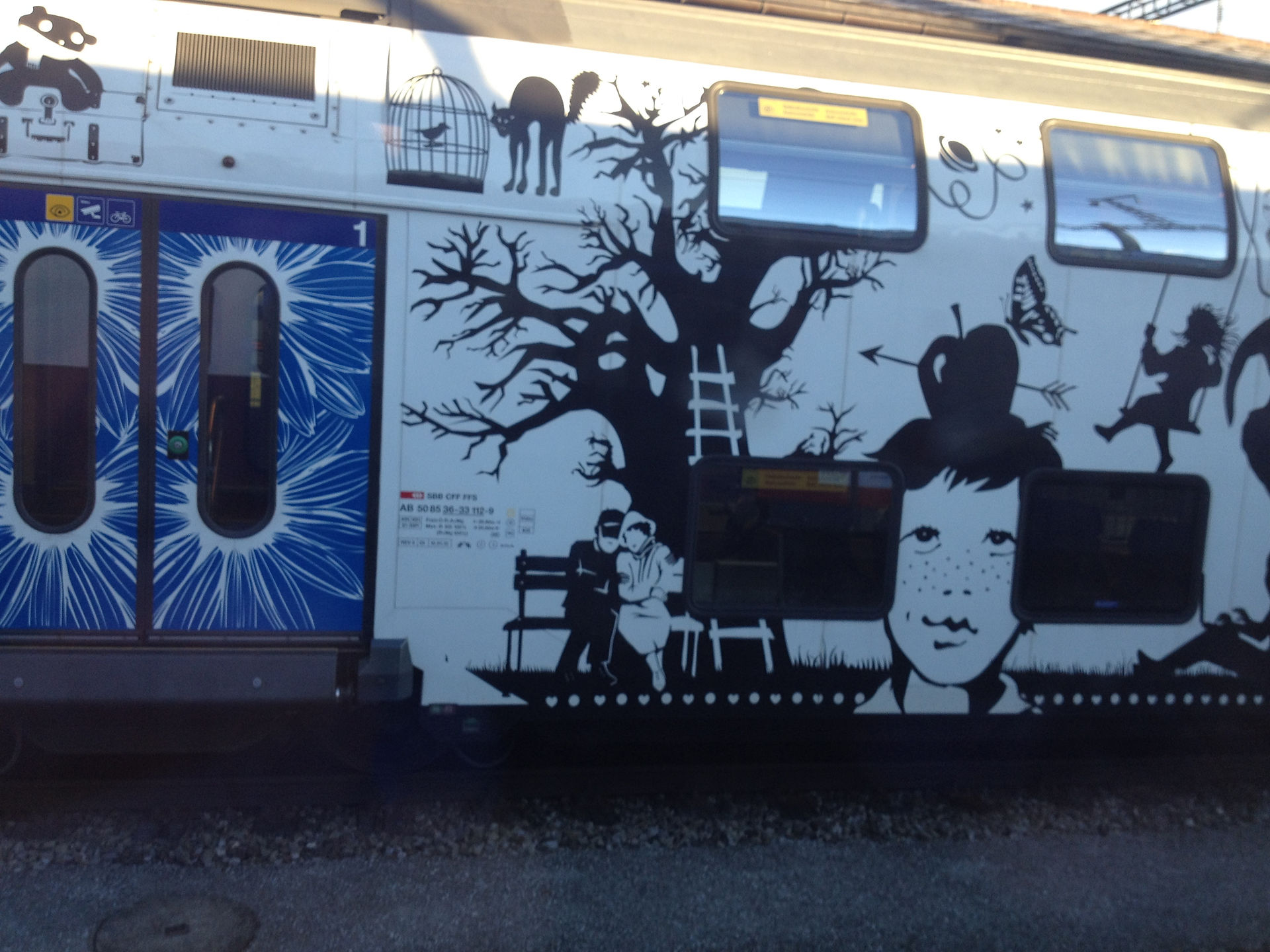 trains in Swizerland
