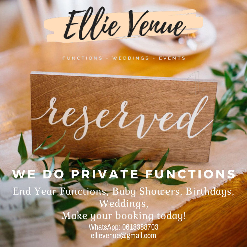 Foto : Facebook Ellie Venue