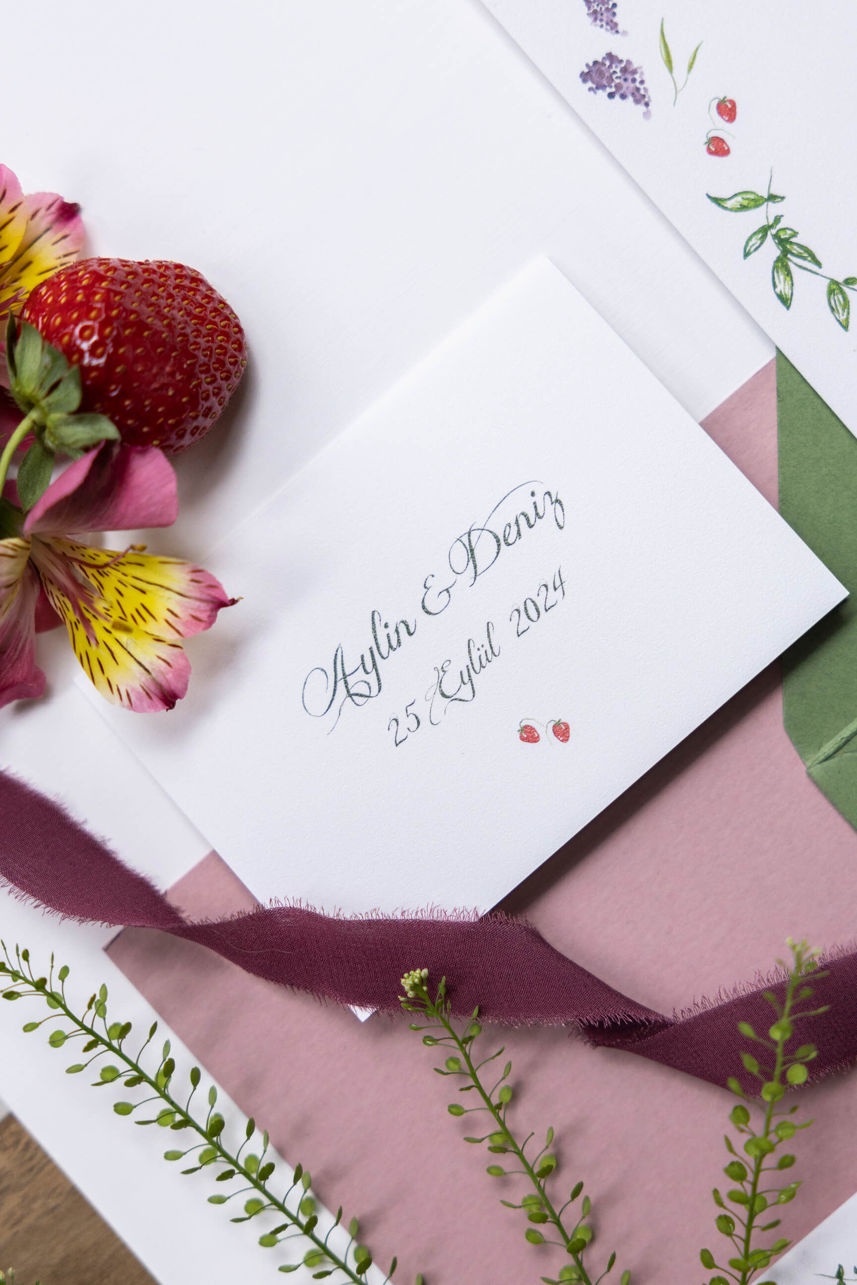 Davetli İsim Kartı • Vineyard