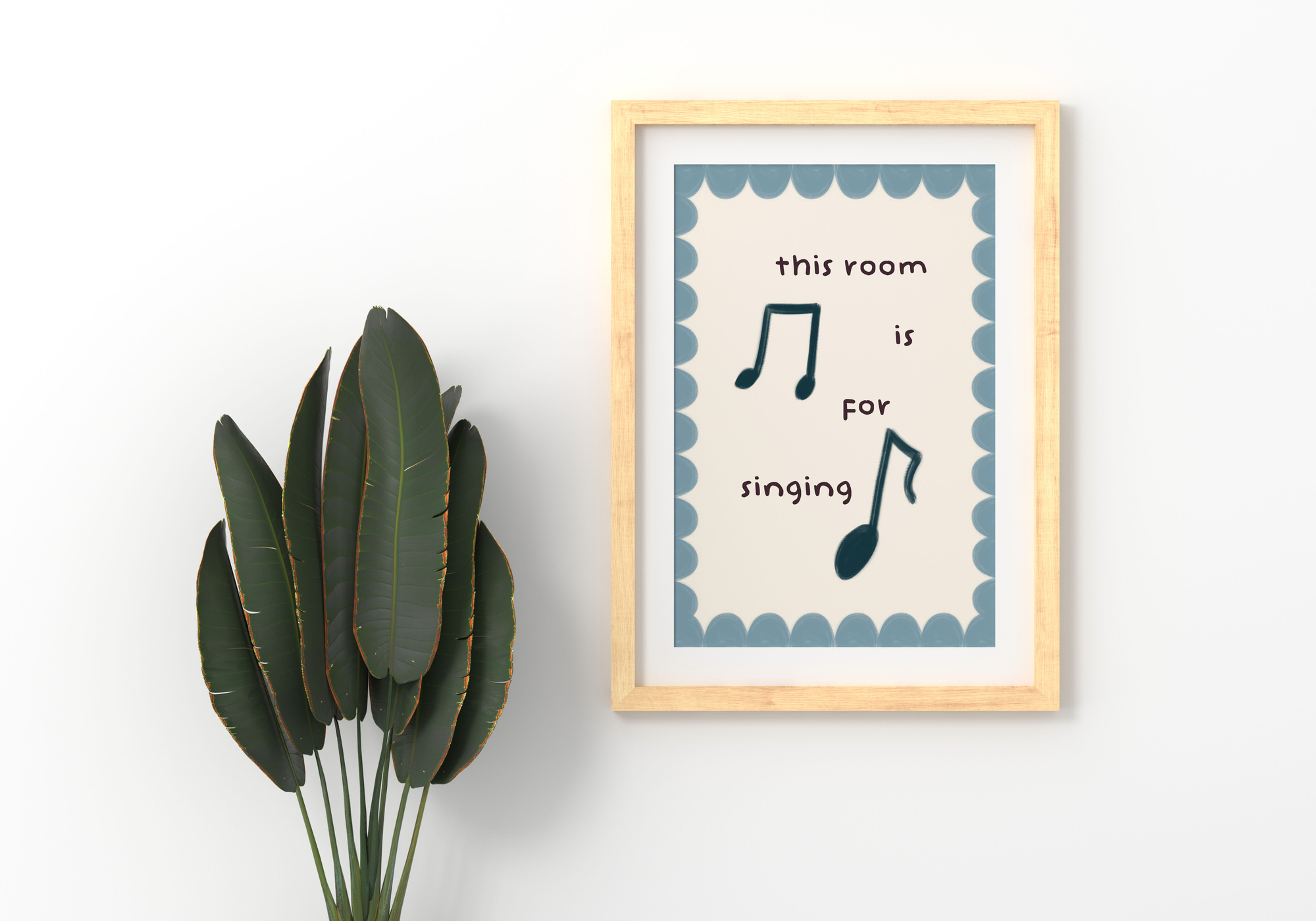 The Illustrationary Poster • This Room Is For Singing •