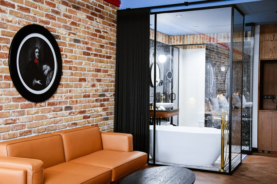 Zabudowa szklana łazienki