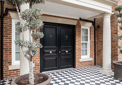 Horizons Security Entrance Doors Double