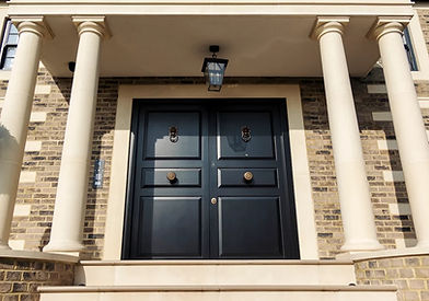 Horizons Security Entrance Doors Double
