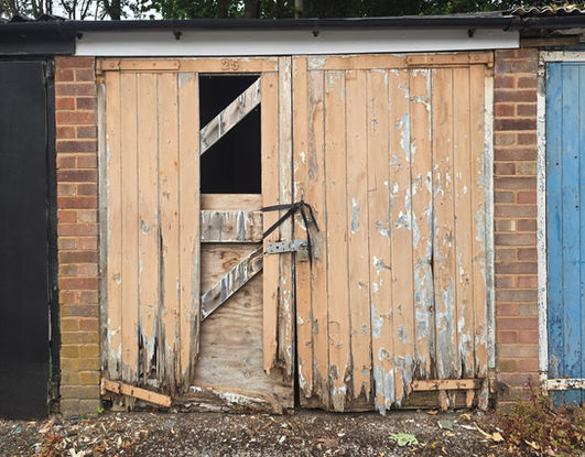 Select side hinged steel in white Birmingham before