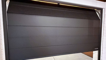 Hörmann Renomatic Sectional Door in black