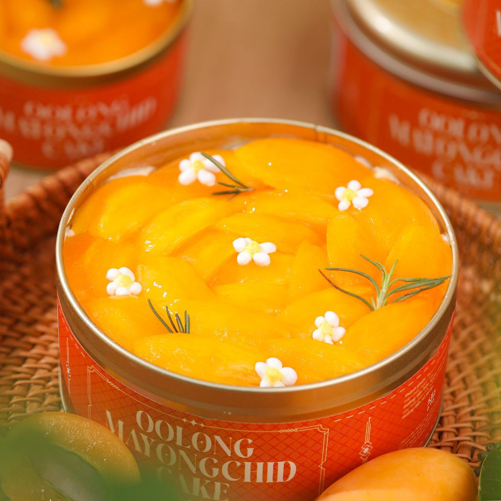 Bánh Oolong Thanh Trà hộp thiếc 550g