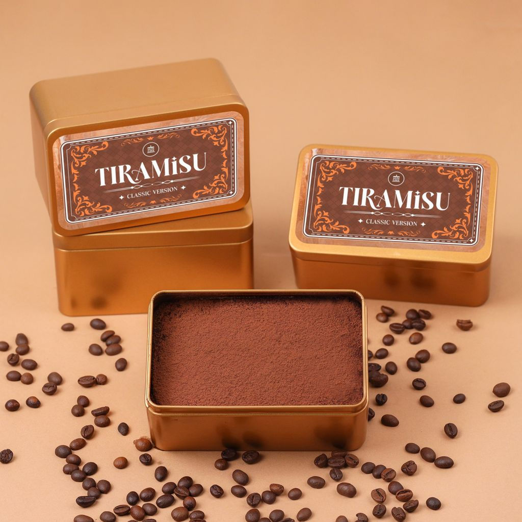 Bánh Tiramisu Classic hộp thiếc 330g