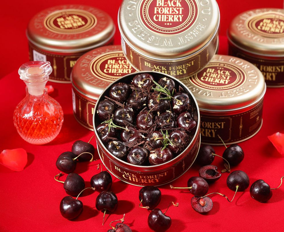 Hình thu nhỏ: Bánh Cherry socola - Black Forest Cherry hộp thiếc 620g