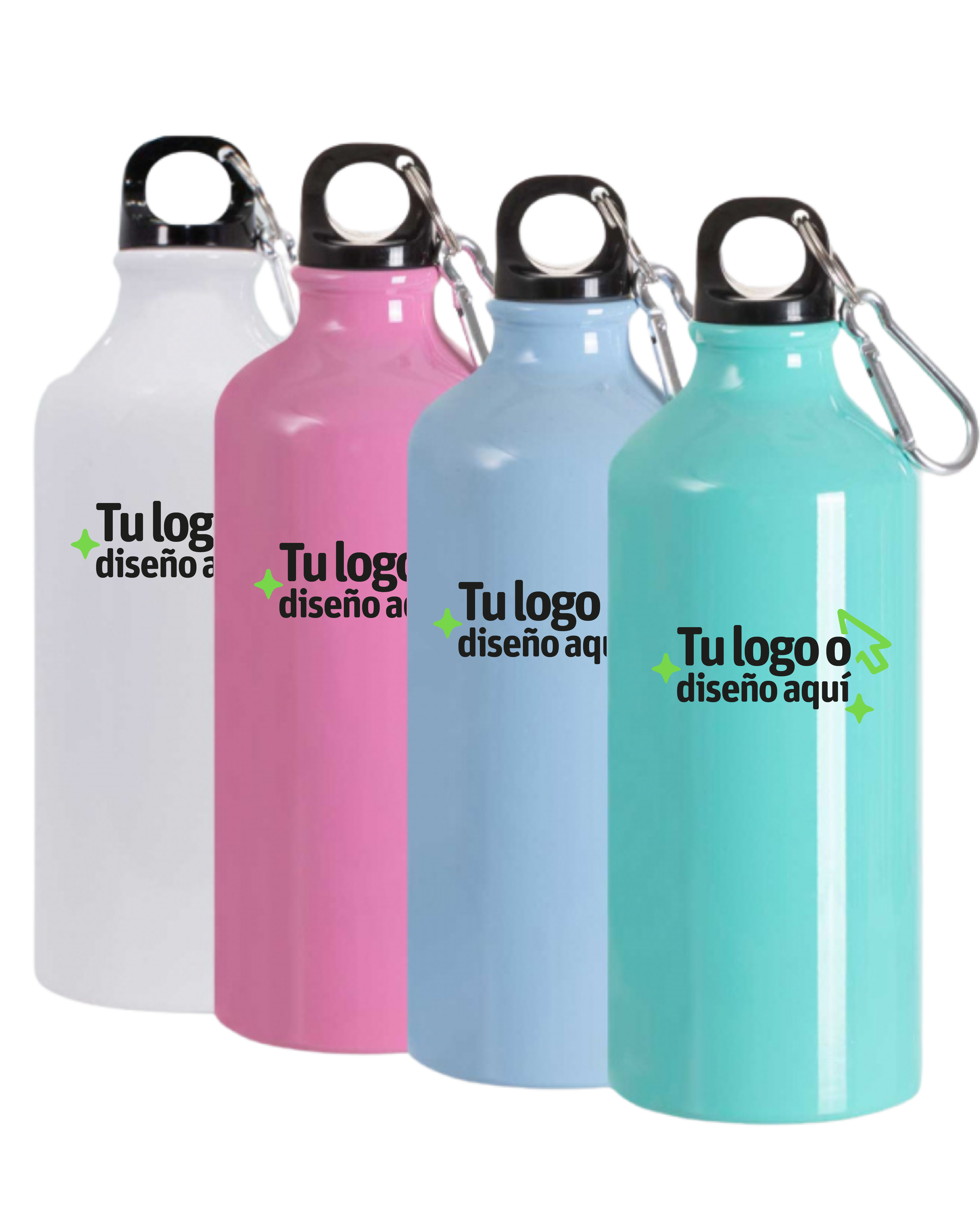 Botella de Aluminio 600 ml