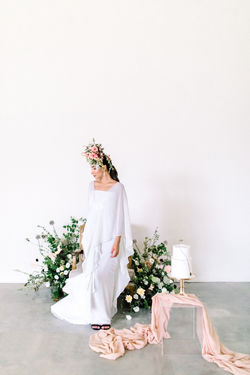 Vestido de noiva sob medida, vestido de noiva minimalista,  exentrico