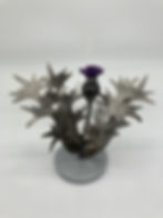 Scottish Thistle sculpture