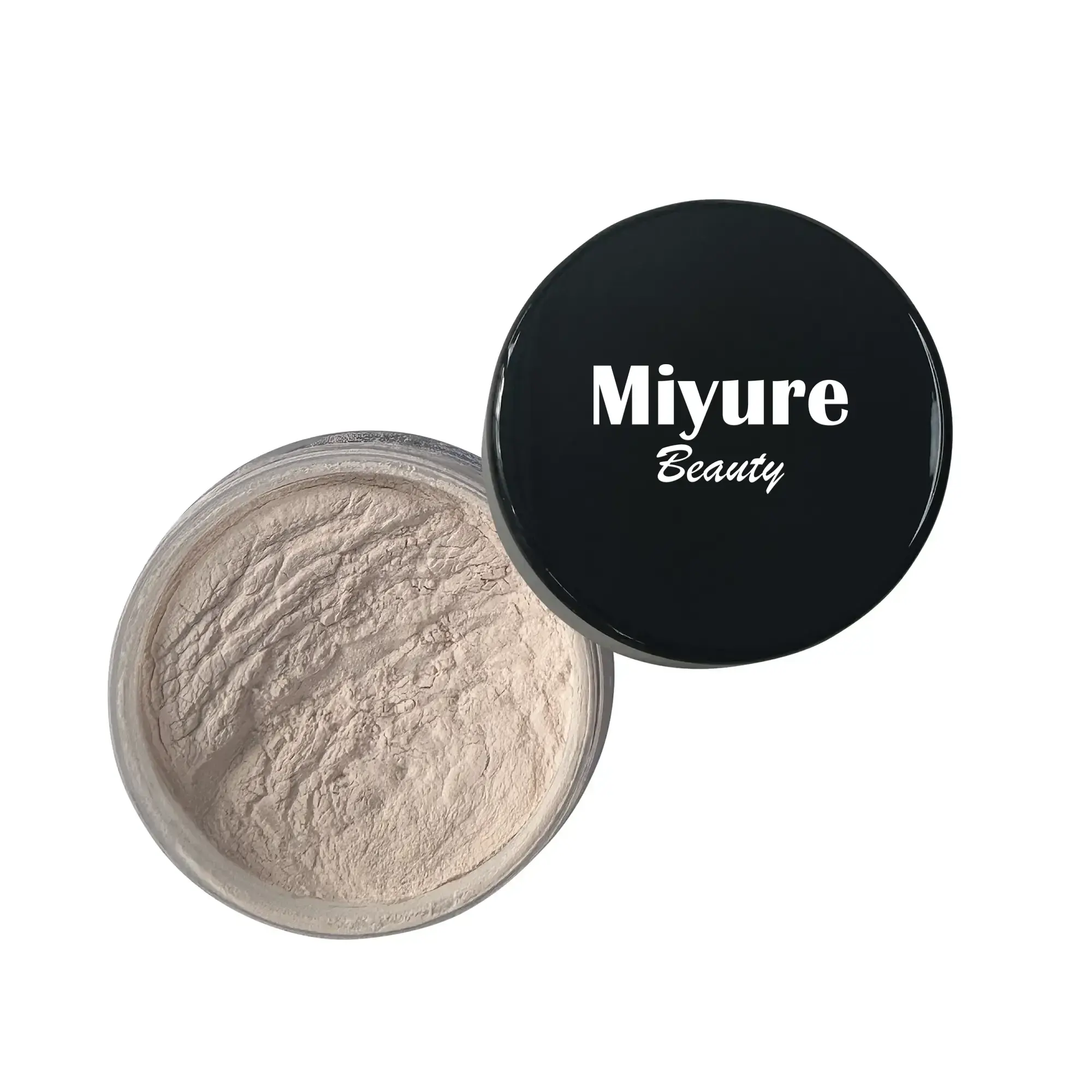 Miyure Beauty open loose powder container