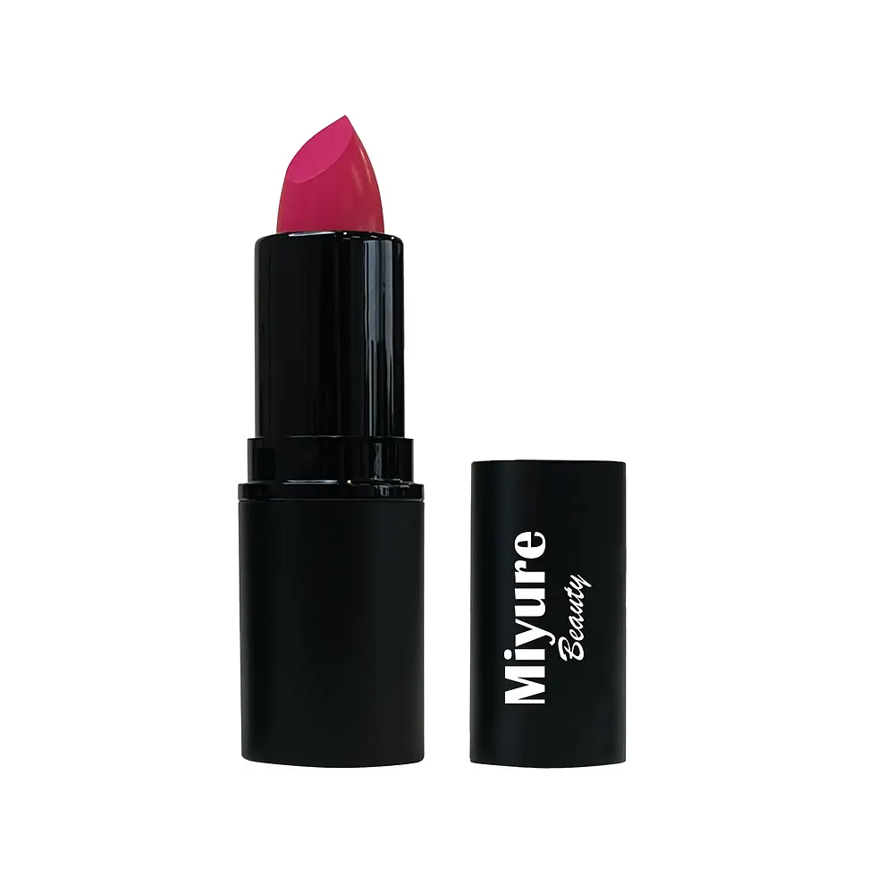 Miyure Beauty pink lipstick