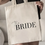 Thumbnail: "The Bride" Canvas Tote Bag