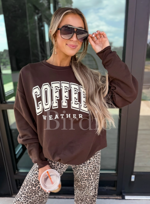 Thumbnail: Coffee Weather Sweatshirt
