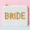 Thumbnail: Beaded “BRIDE” Pouch