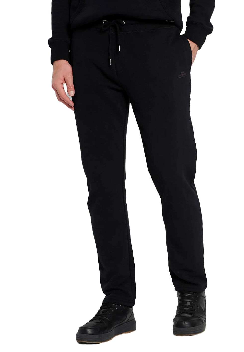 Funky Buddha Men's Sweat Pants-Black