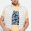 Μικρογραφία: Funky Buddha Men's Vest Jacket Silver Grey