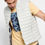 Μικρογραφία: Funky Buddha Men's Vest Jacket Silver Grey