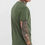 Thumbnail: Funky Buddha Organic Cotton Printed T-shirt Khaki
