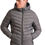Μικρογραφία: Funky Buddha Men's Puffer jacket with Detachable Hood FBM010-002-01 Grey