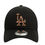Μικρογραφία: New Era Seasonal Infill 9Forty Cap LA Dodgers Black-Tpn-Stn