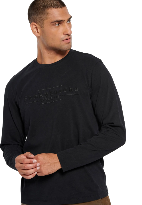 Funky Buddha Men's Sweatshirt Black