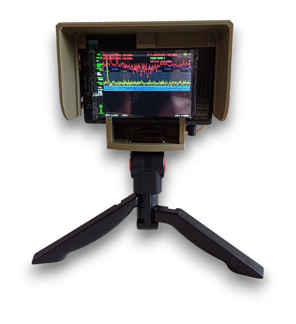 Миниатюра: Дрон-детектор "Компактний": аналізатор спектру TinySa Ultra, звукове сповіщення