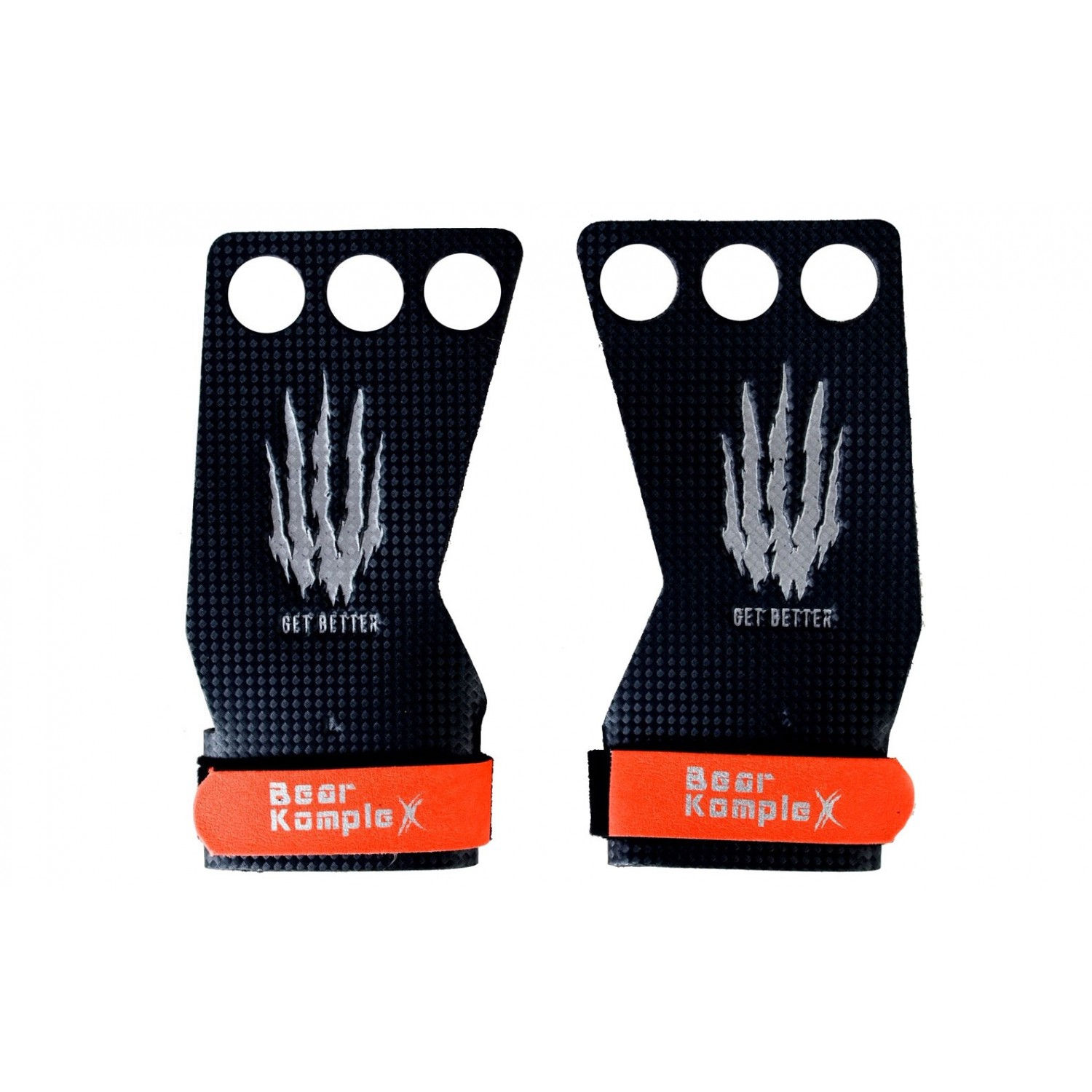 Bear KompleX Carbon Comp Grips 3 Holes - עוריות כף יד