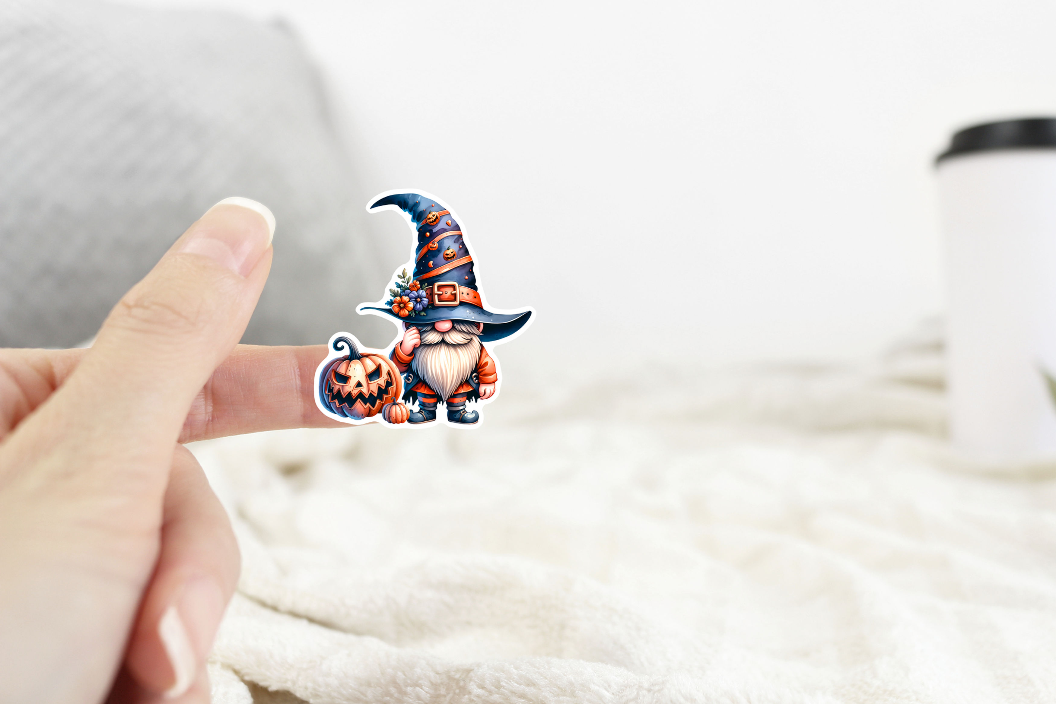 Halloween Gnome 1 Sticker