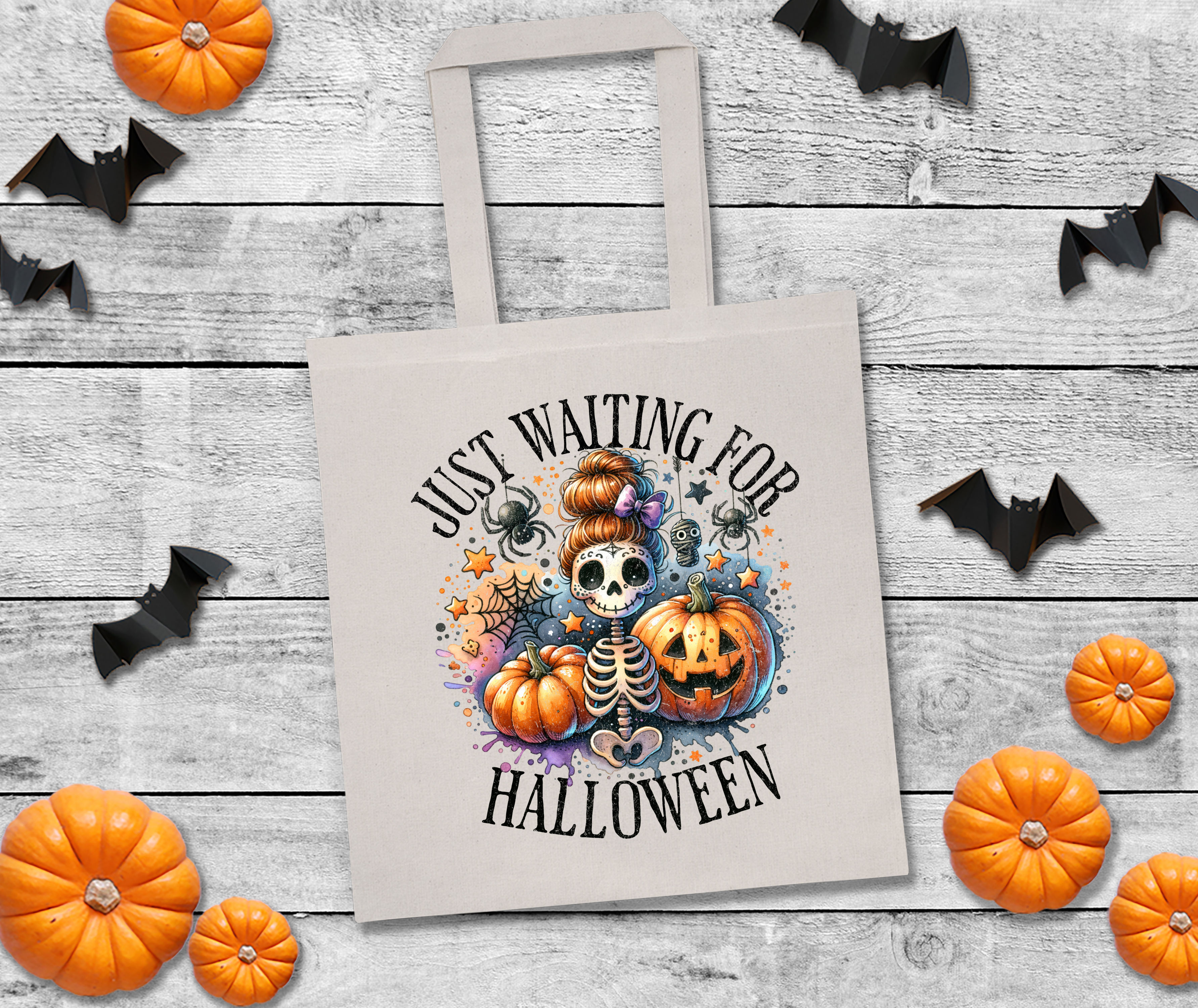 Waiting for Halloween 2 Tote