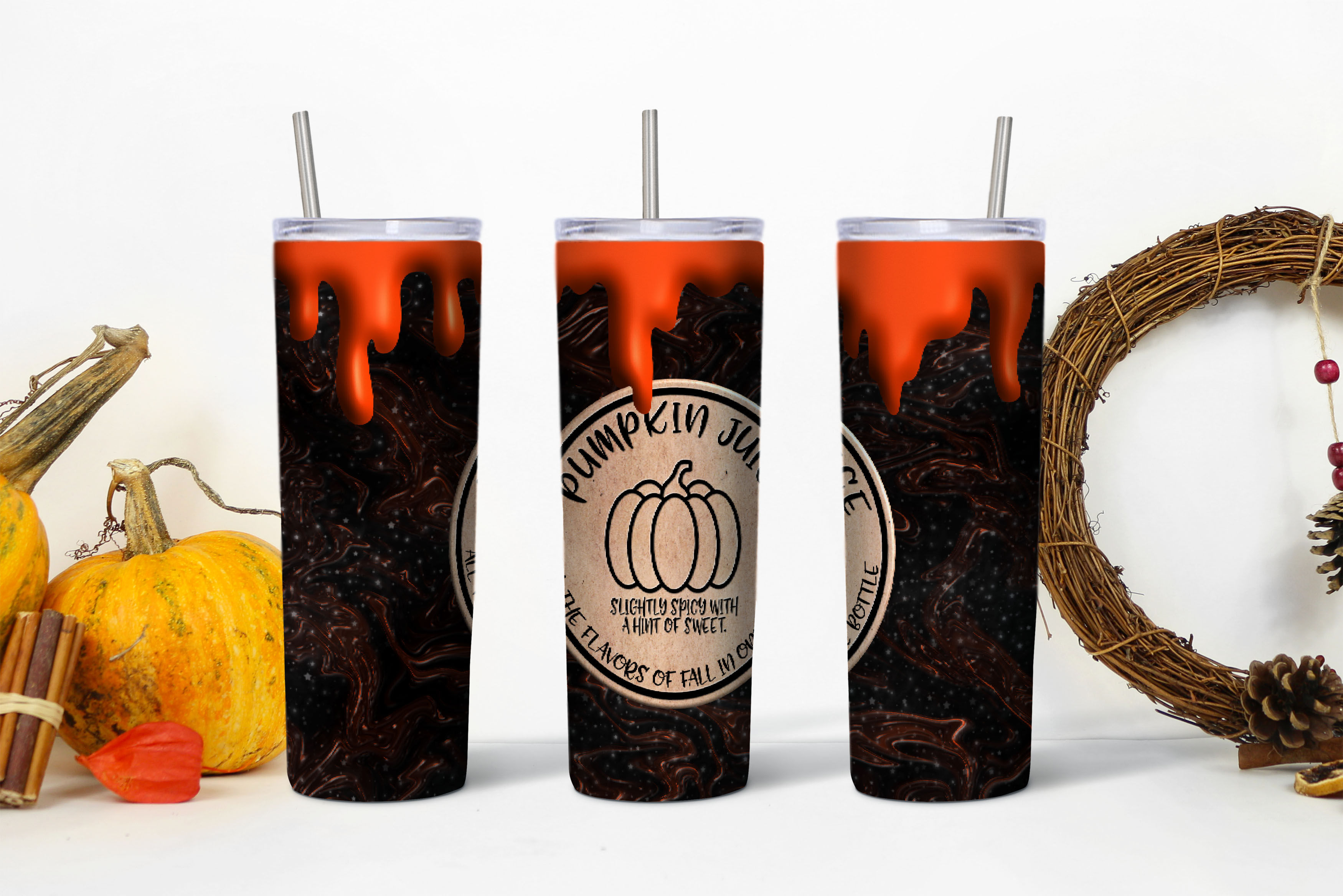 Pumpkin Juice Tumbler