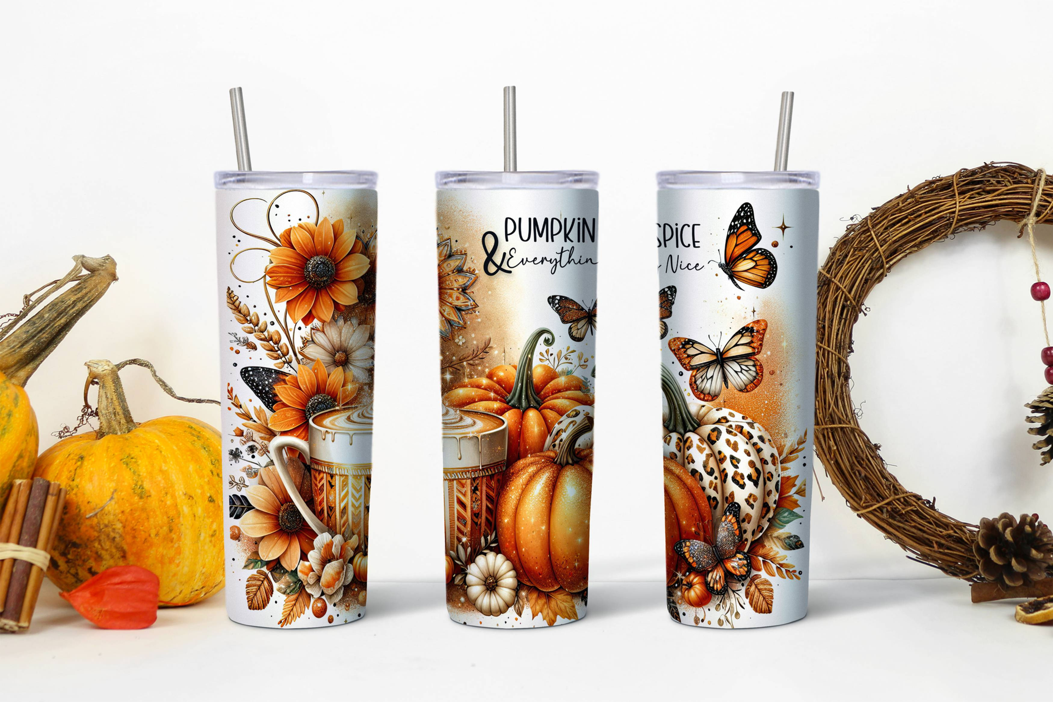Pumpkin Spice Everything Nice Tumbler