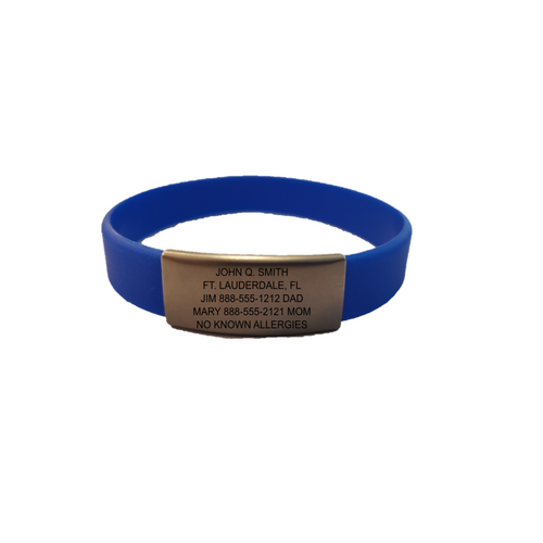 Sports ID Bracelet , stretch band 13mm Tempo Power Meters