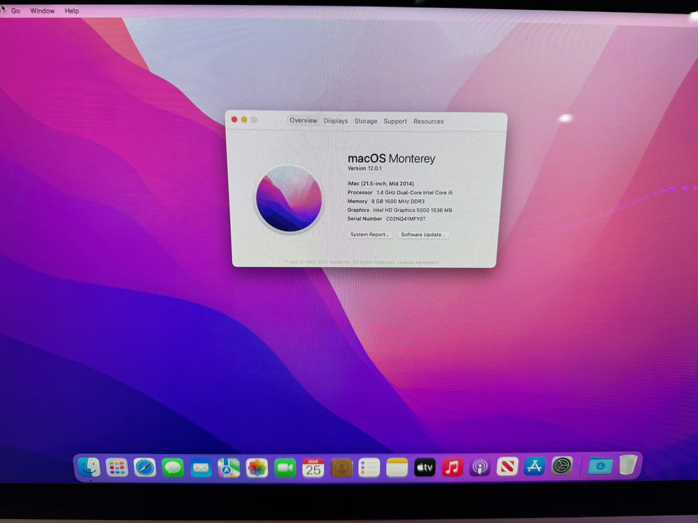 Thumbnail: 🍎 Apple iMac 21.5” (Mid 2014) – i5 | 8GB RAM