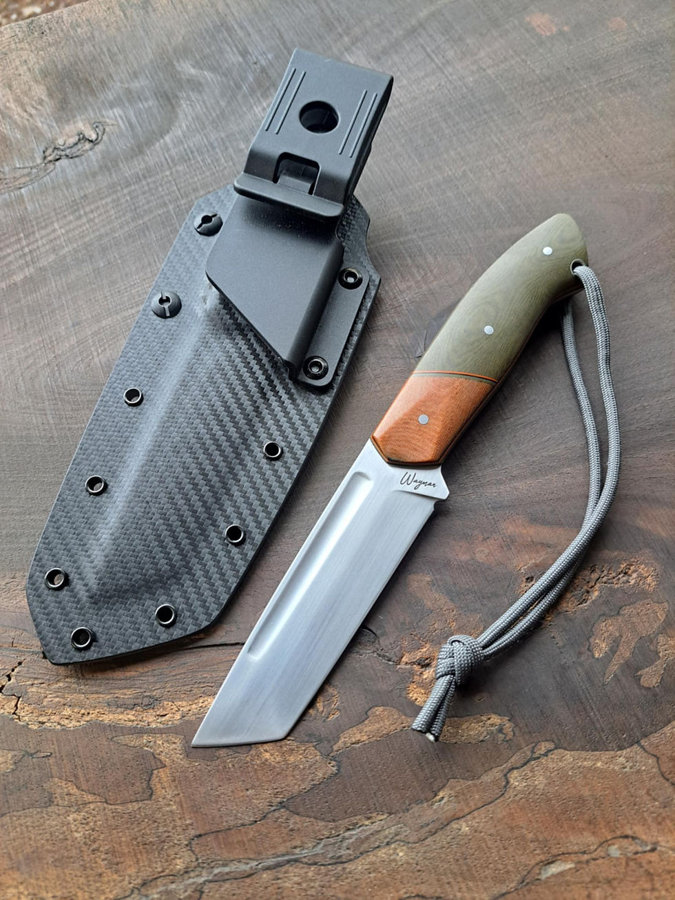 Thumbnail: Tanto Tip Bushcraft Knife