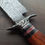 Thumbnail: Feather Damascus Bowie