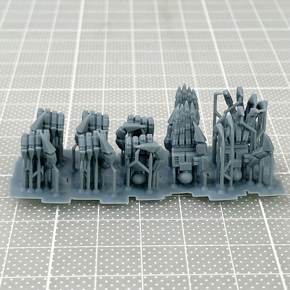 サムネイル： UV Resin product for 30 Minutes Mission Robot Hand (Sharp Type) Ver.1