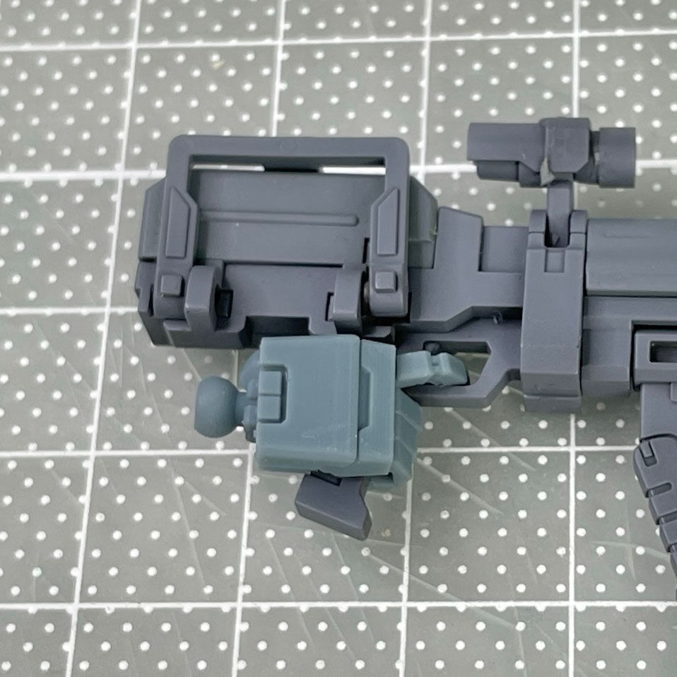 サムネイル： UV Resin product for 1/144 Robot Hand (Square Type) Ver.1