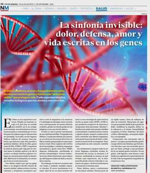 La sinfonía invisible: dolor, defensa, amor y vida escrita en los genes. NOTIMERCIO
